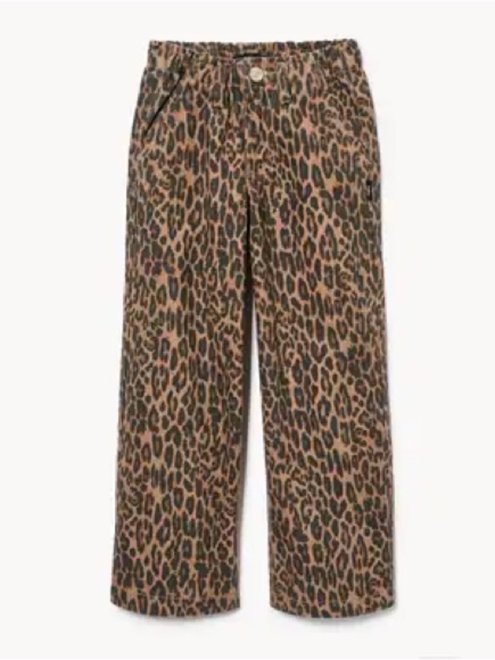Joe Fresh Kids Leopard Print Jeans in Brown and Black